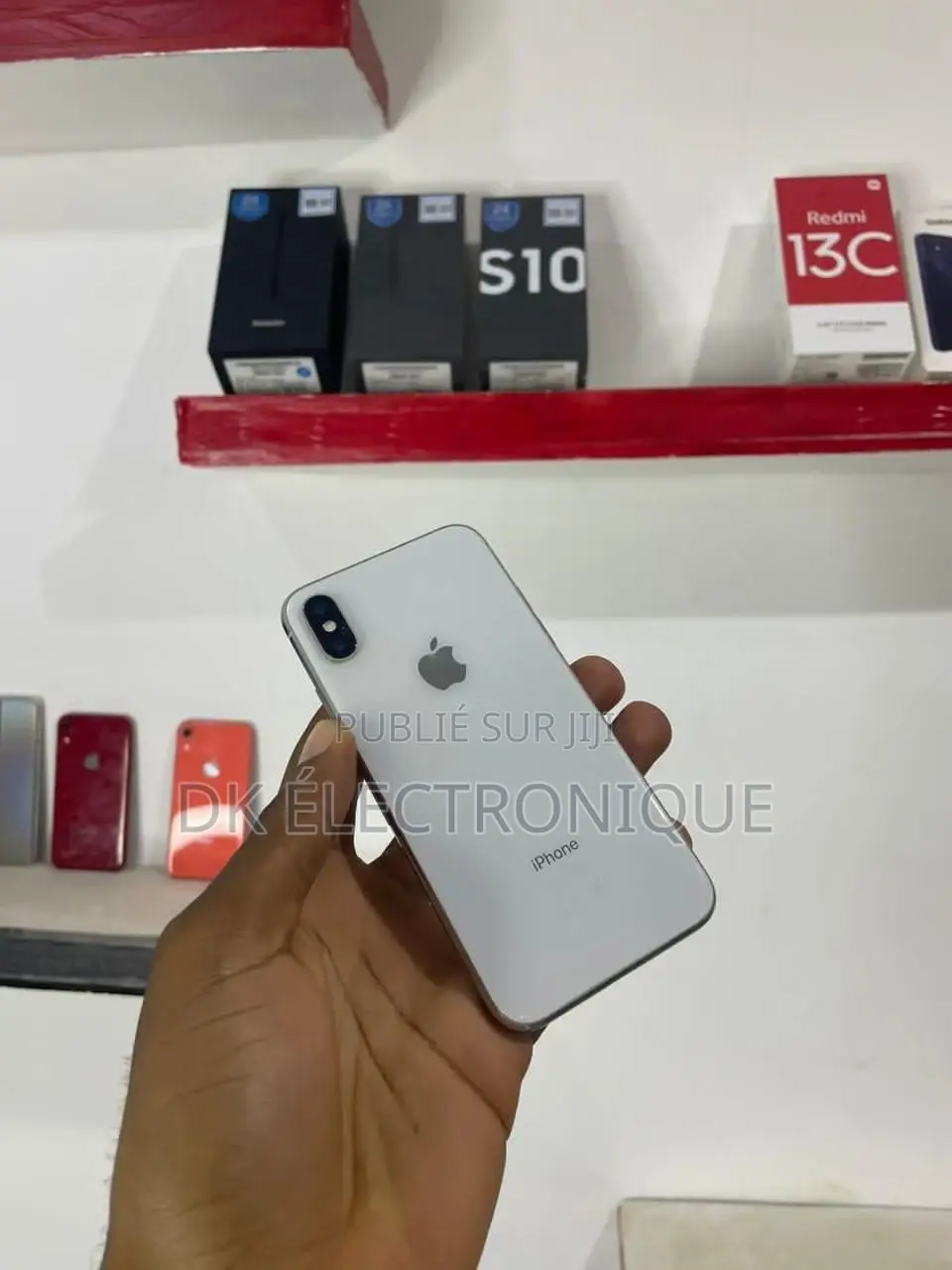 Apple iPhone X 64 GB Argenté