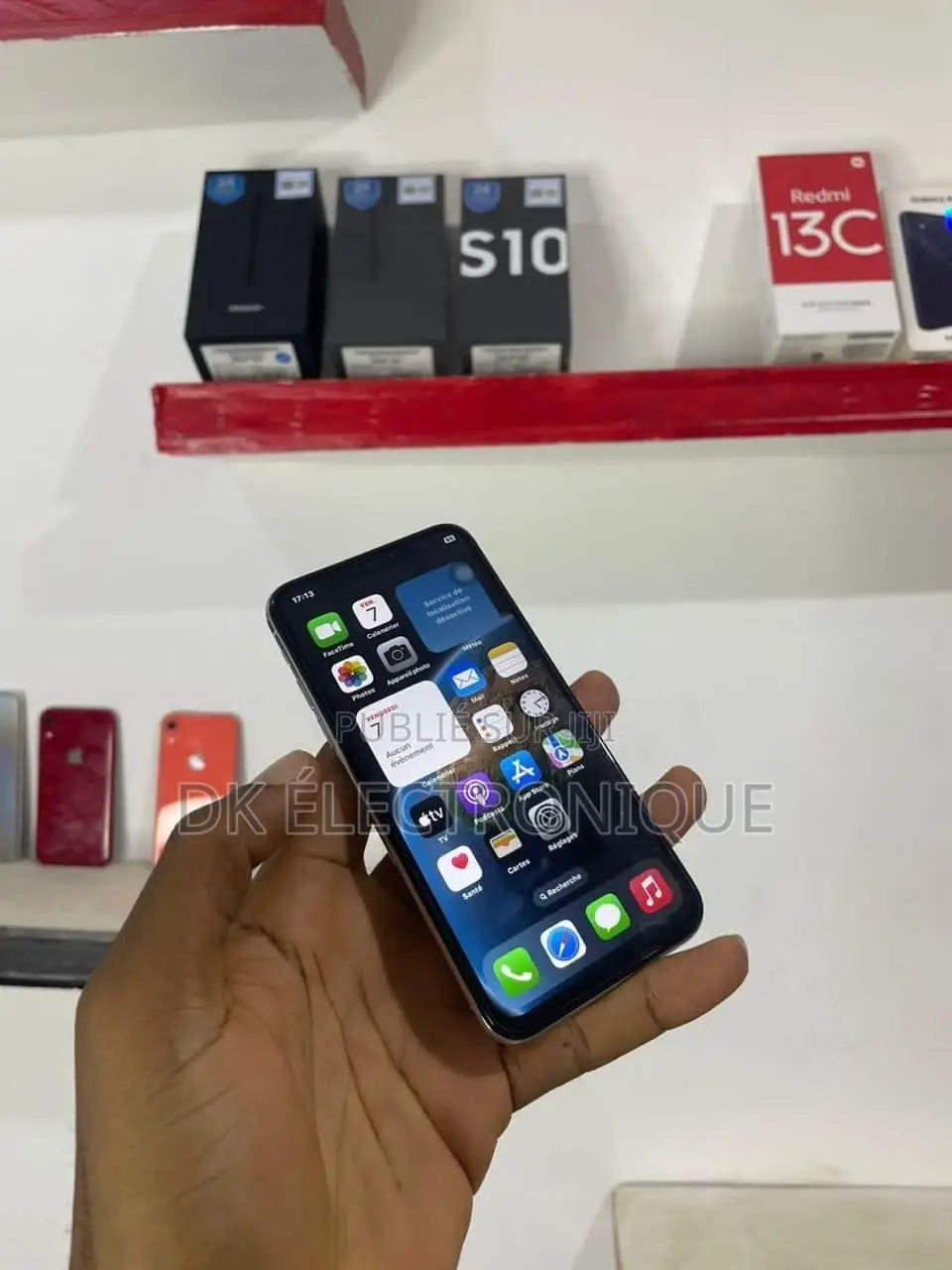 Apple iPhone X 64 GB Argenté