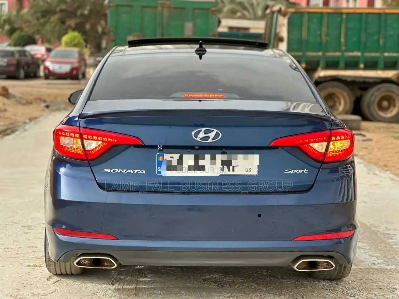 Hyundai Sonata 2015 Bleu