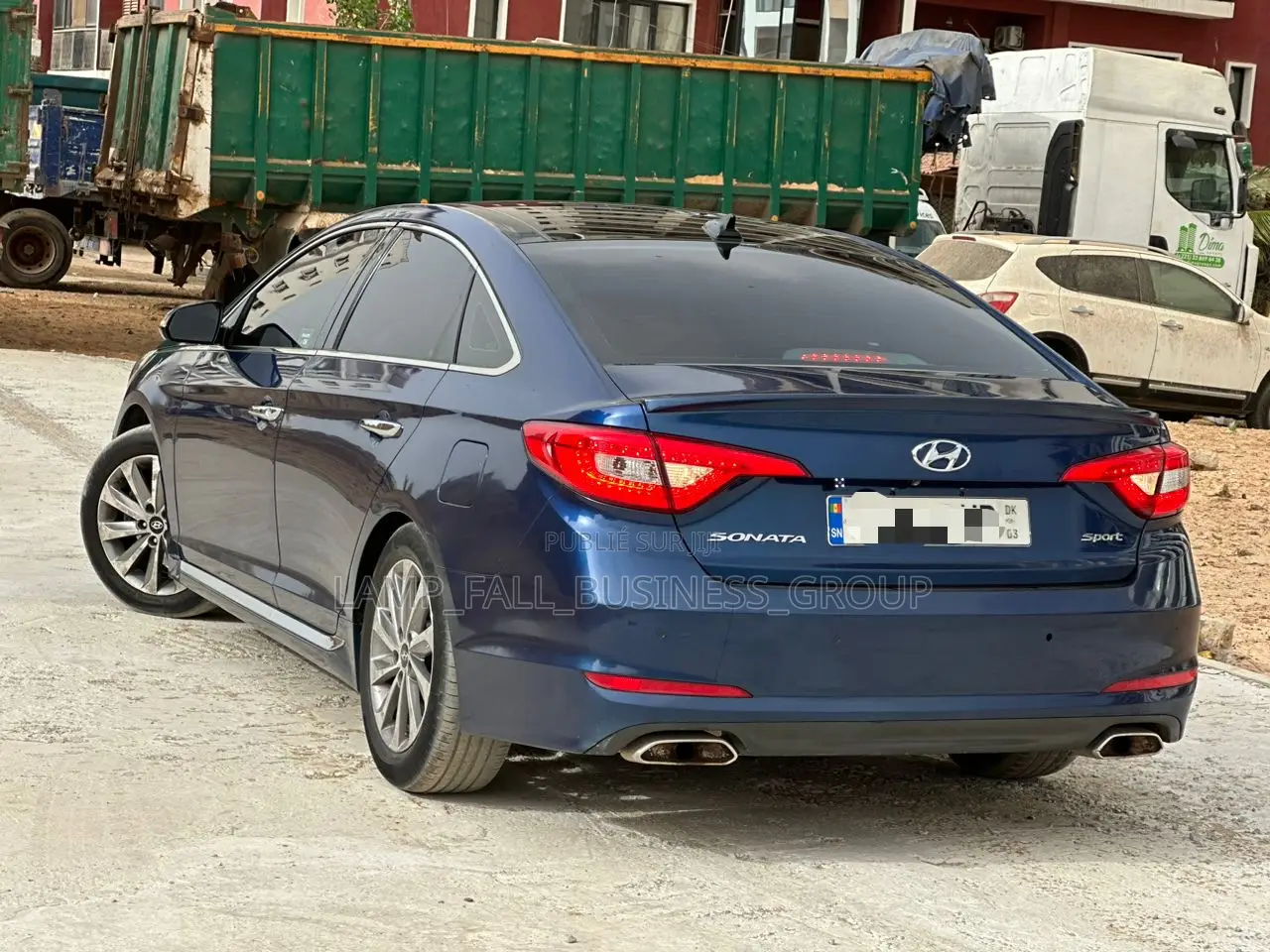 Hyundai Sonata 2015 Bleu