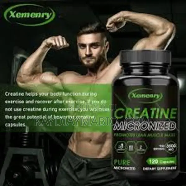 Creatine Monohydratées Pour Renforcer Le Volume Musculaire