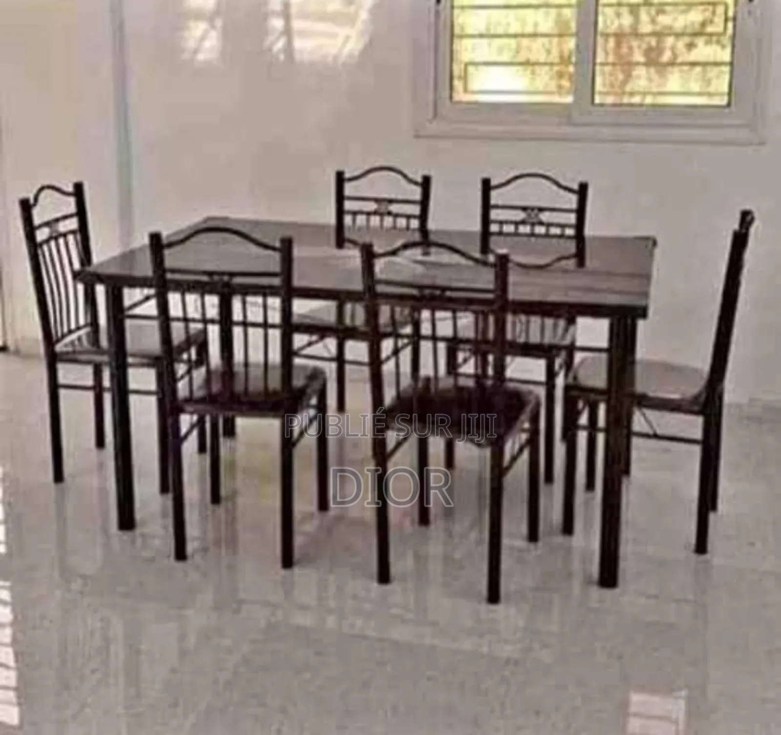 Table À Manger Avec 6 Chaise