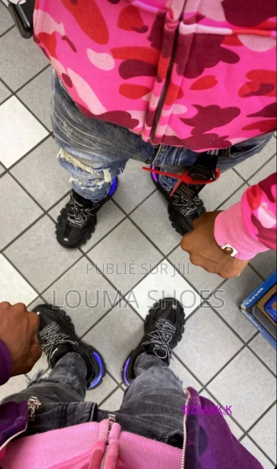 Balenciaga Track Led Avec Chargeur