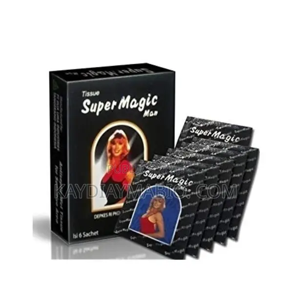 Tissue (Lingette ) Super Magic Pour Performance Homme Effet