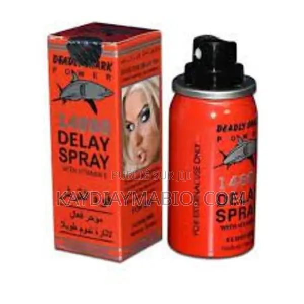 Deadly Shark Puissance 14000 Delay Spray Nouvelle Formule