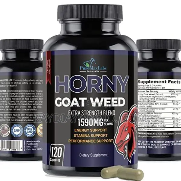 Capsules Horny Gaot Weed Performances S°Xuelles Et Soutien