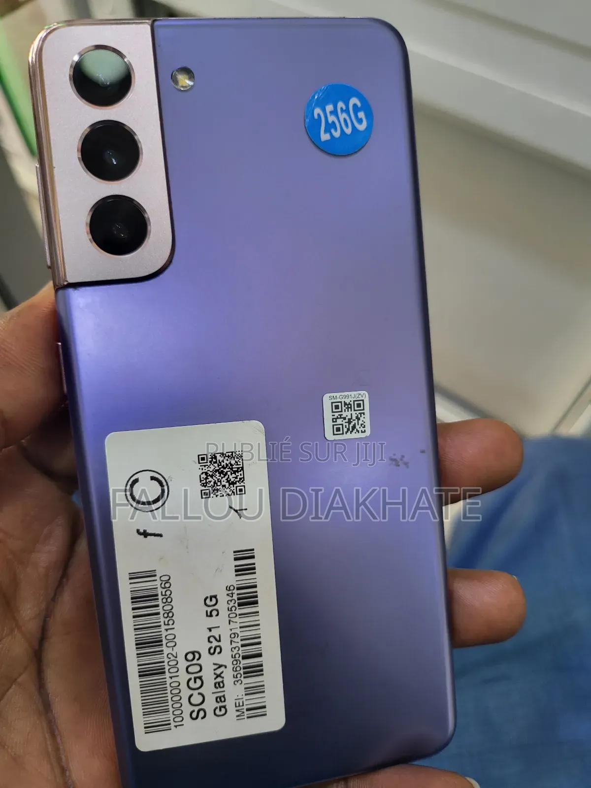 New Samsung Galaxy S21 5G 256 GB Violet