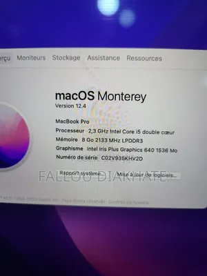 New Ordinateur Portable Apple MacBook 2017 8GB Intel Core I5 SSD 256GB