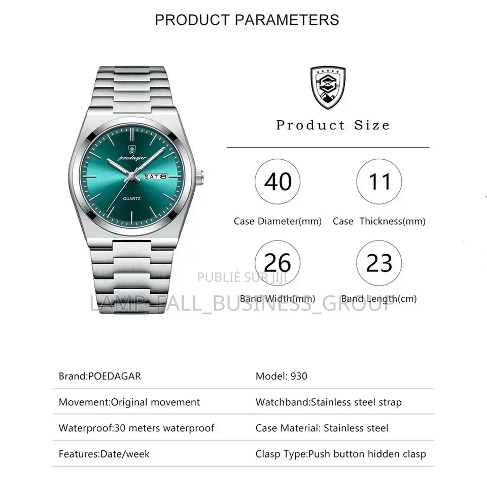 Montre Poedagar Luxueuse