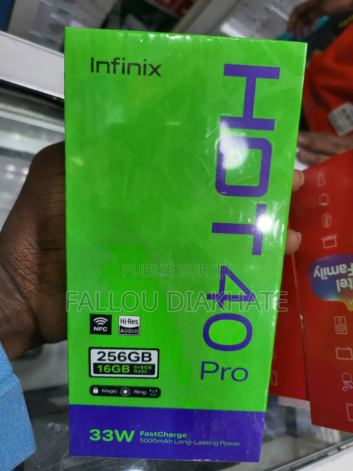 New Infinix Hot 40 256 GB Autre