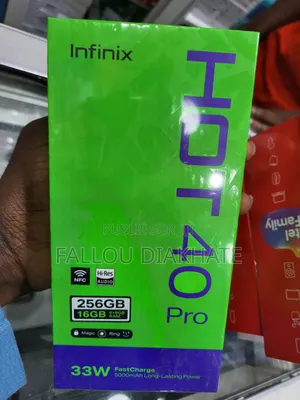New Infinix Hot 40 256 GB Autre