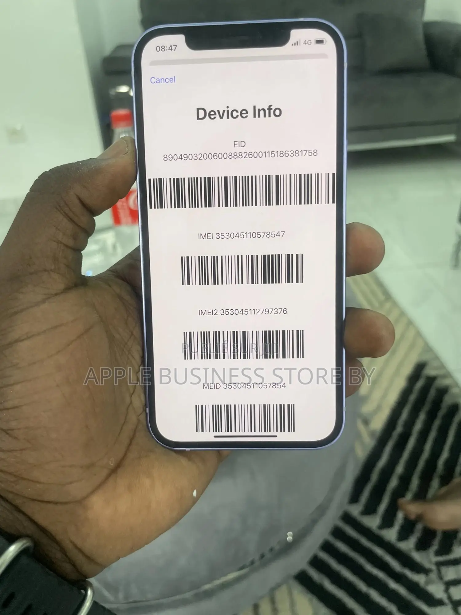 New Apple iPhone 12 64 GB Violet