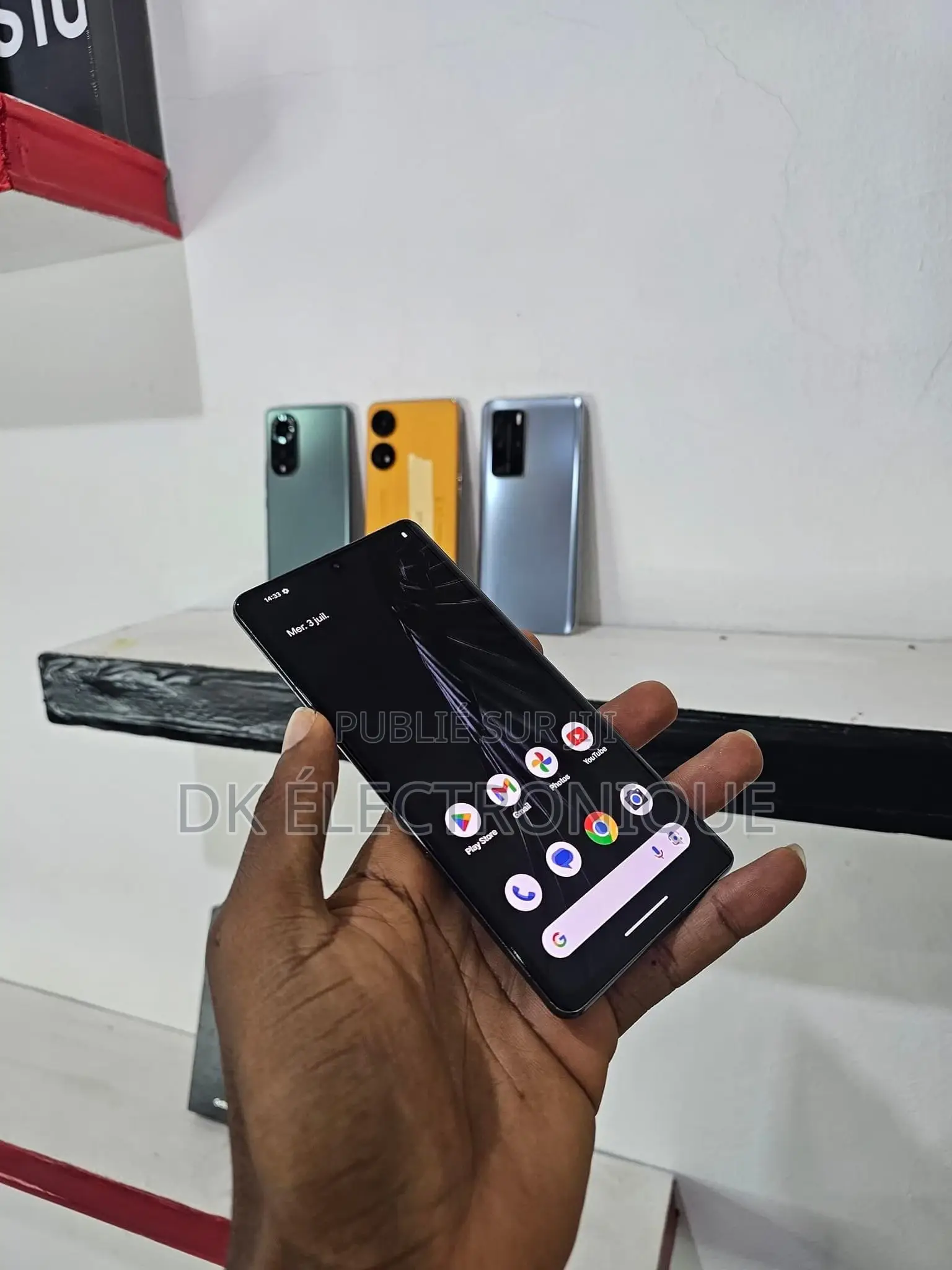 Google Pixel 7 Pro 256 GB Noir