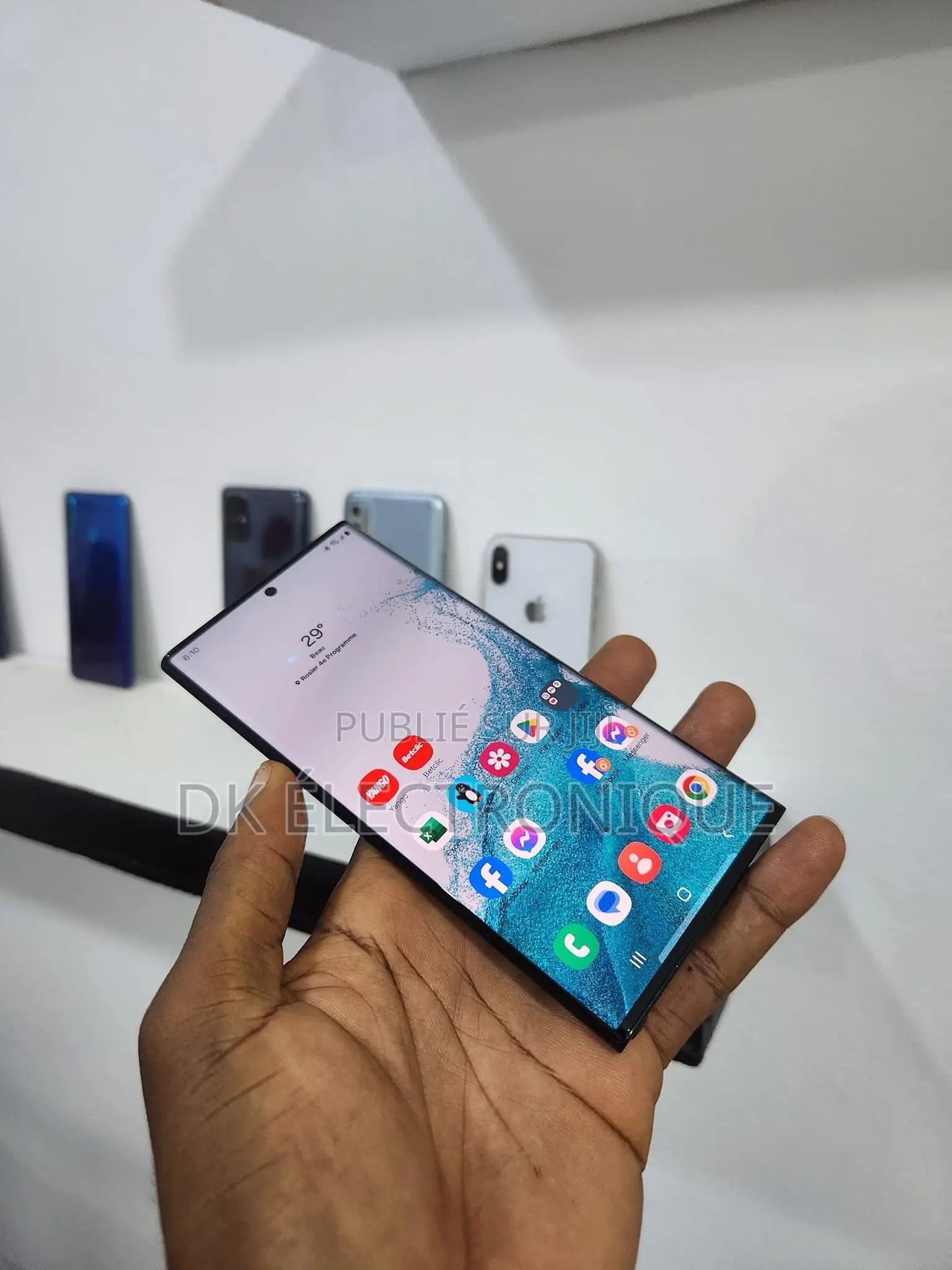 Samsung Galaxy S22 Ultra 256 GB Bleu