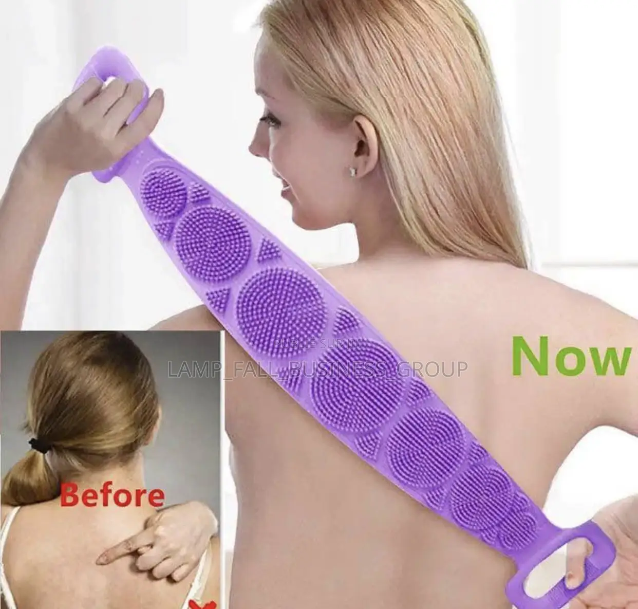 Brosse De Douche en Silicone