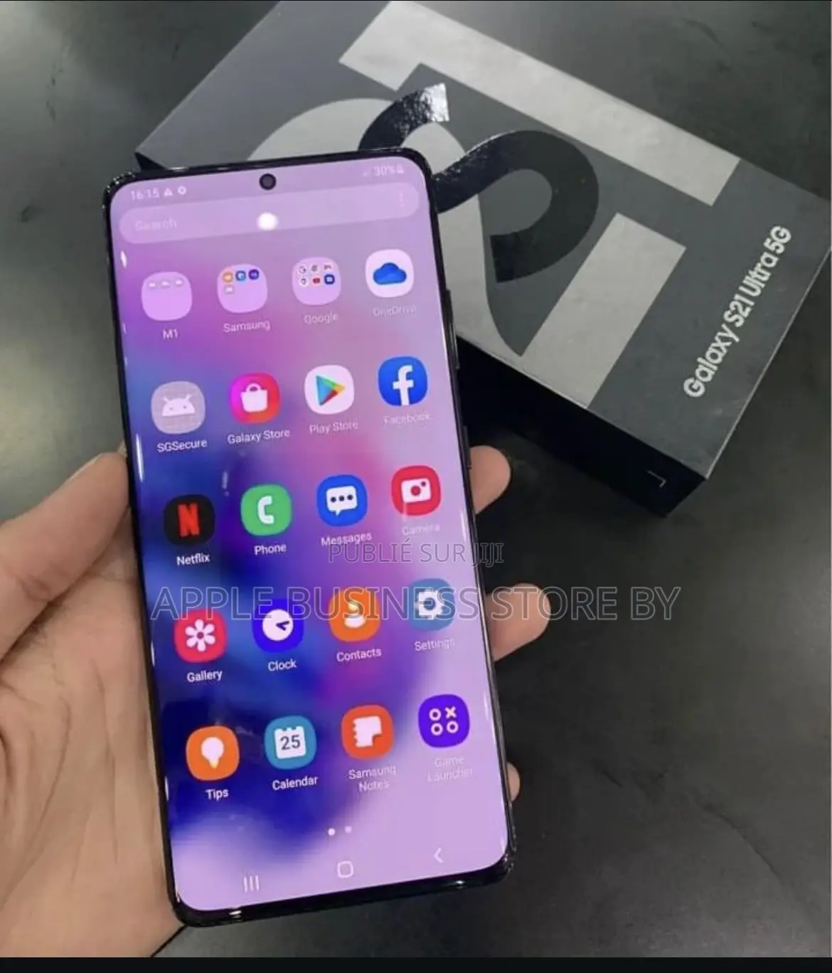 New Samsung Galaxy S21 5G 128 GB Noir