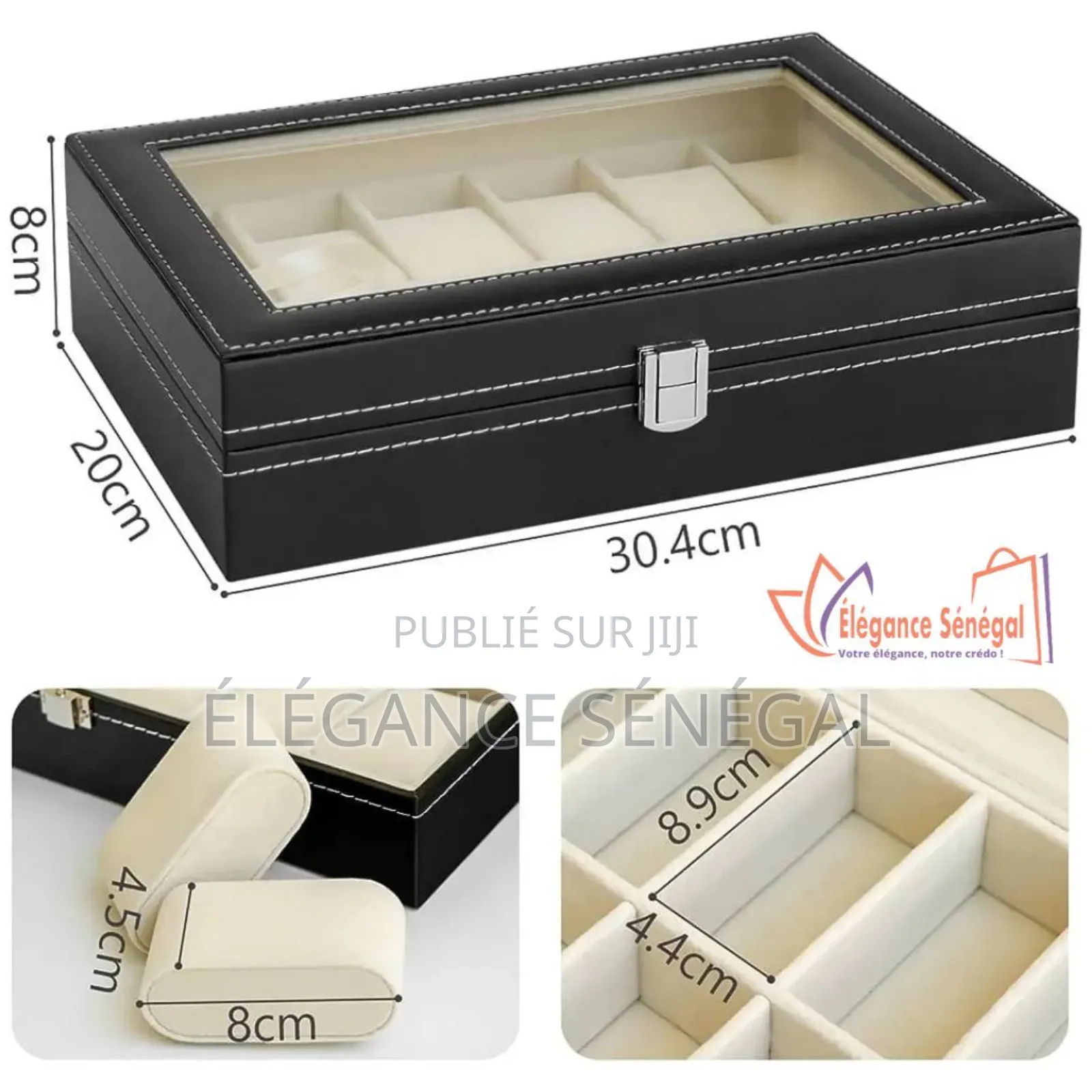 Boîtes Rangement Montres - Coffret Boîtier Montres À Dakar