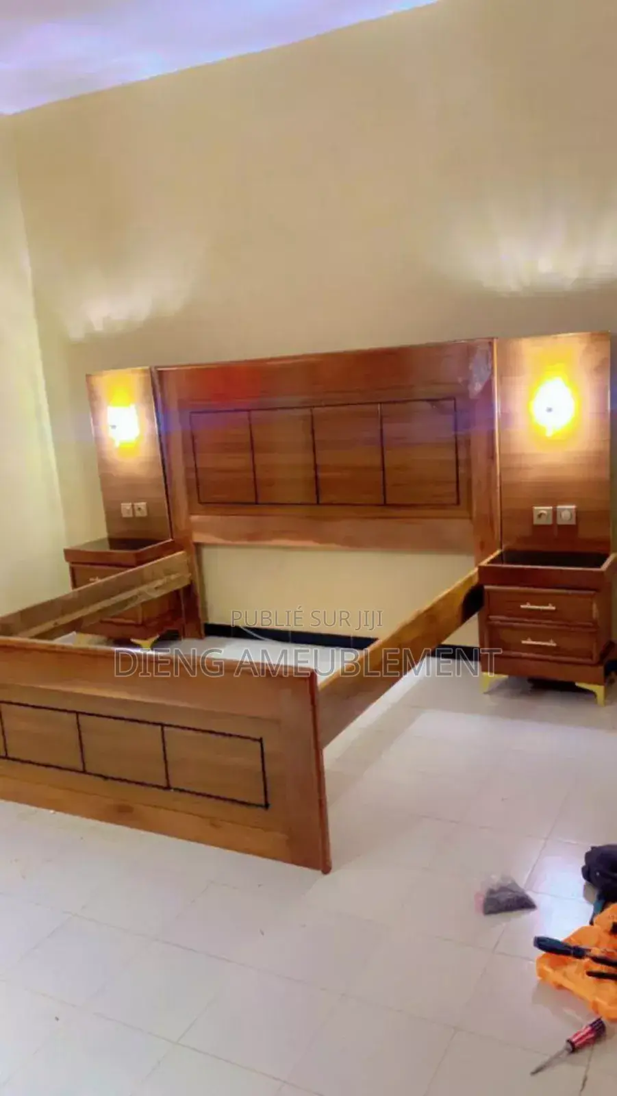 Chambre À Coucher Bois De Haute Qualité