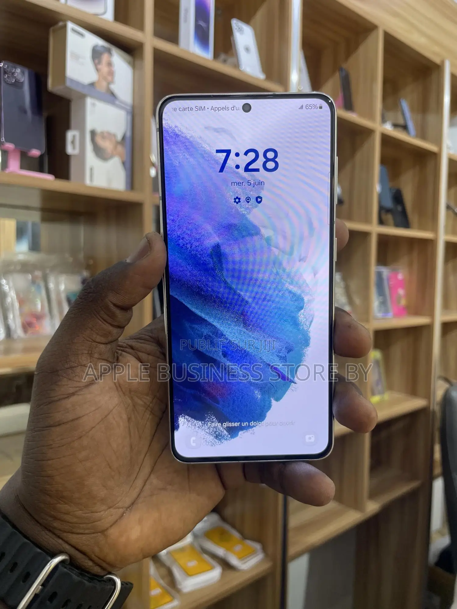 New Samsung Galaxy S21 5G 128 GB Blanc