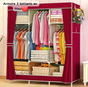 Armoire en Tissu 3battent