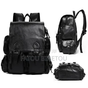 Photo - Sac À Dos en Cuir