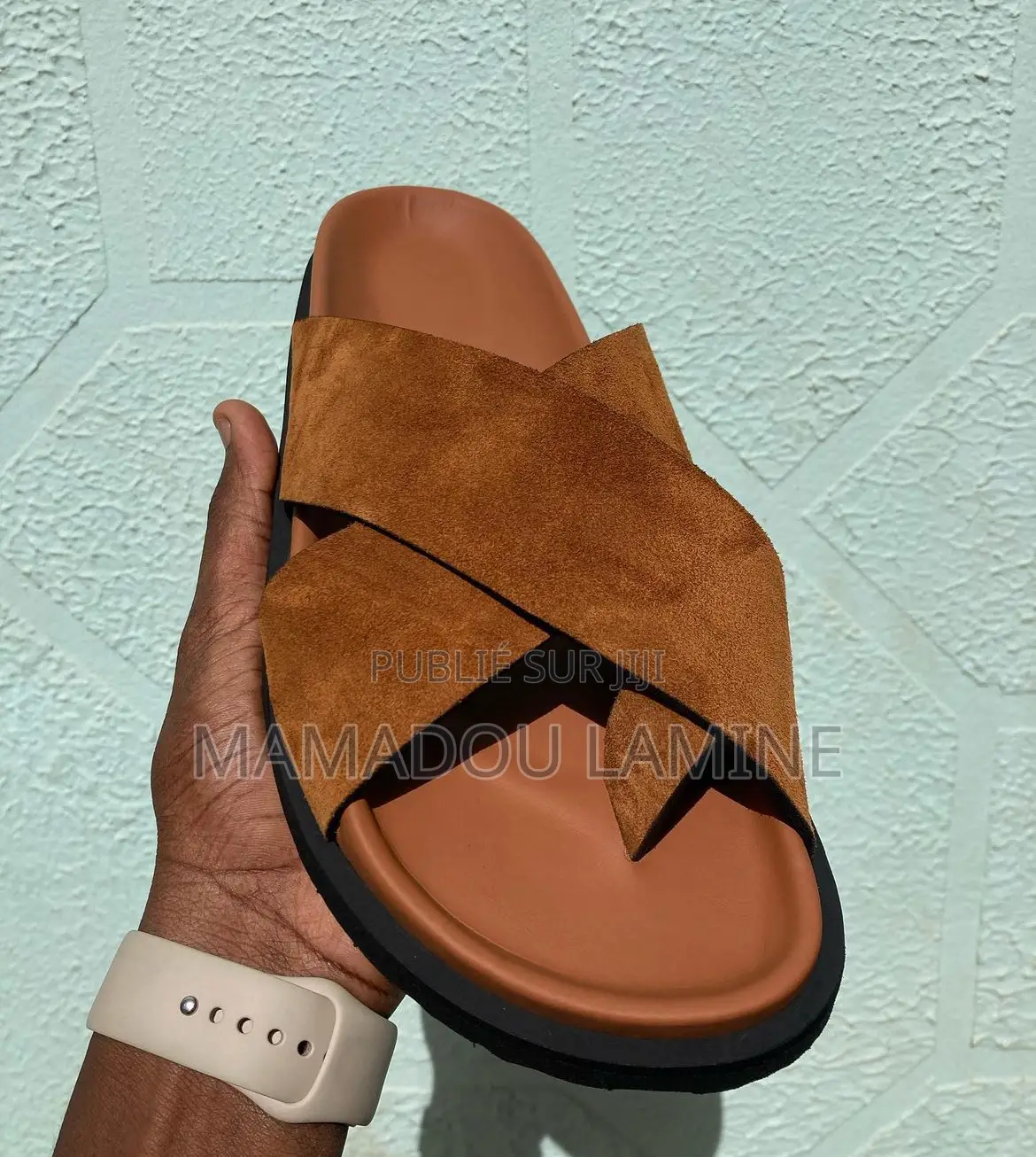 Chaussure Sandale Orthopedique Daim Confortable