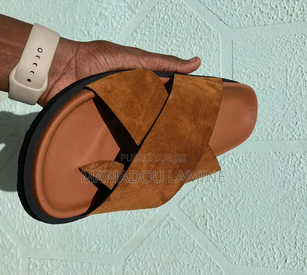 Chaussure Sandale Orthopedique Daim Confortable