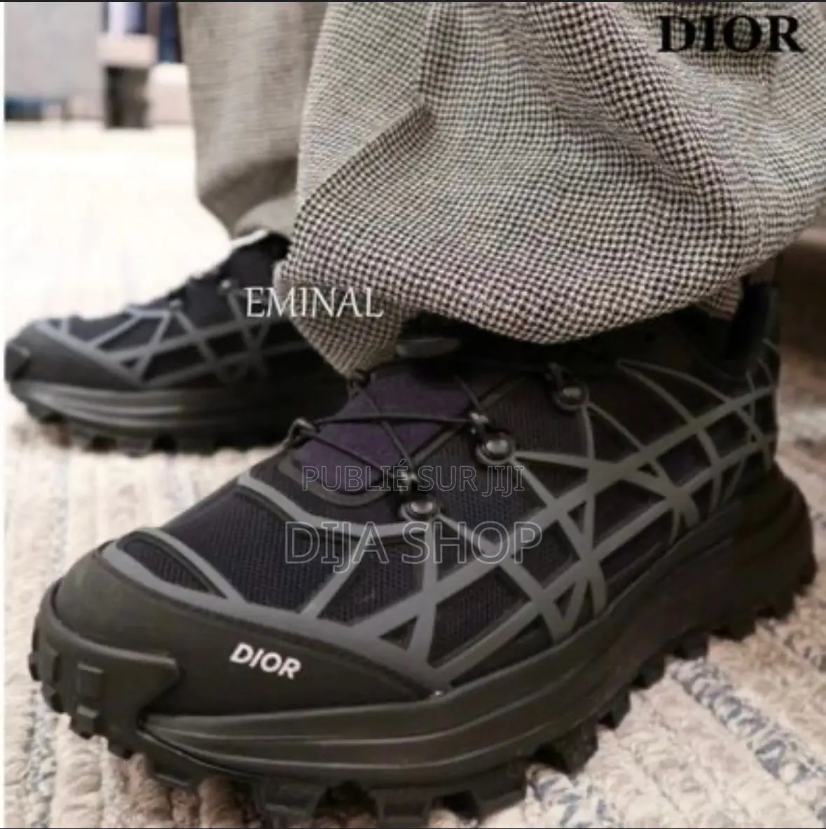 Original Dior B31 Traîners Black Disponible