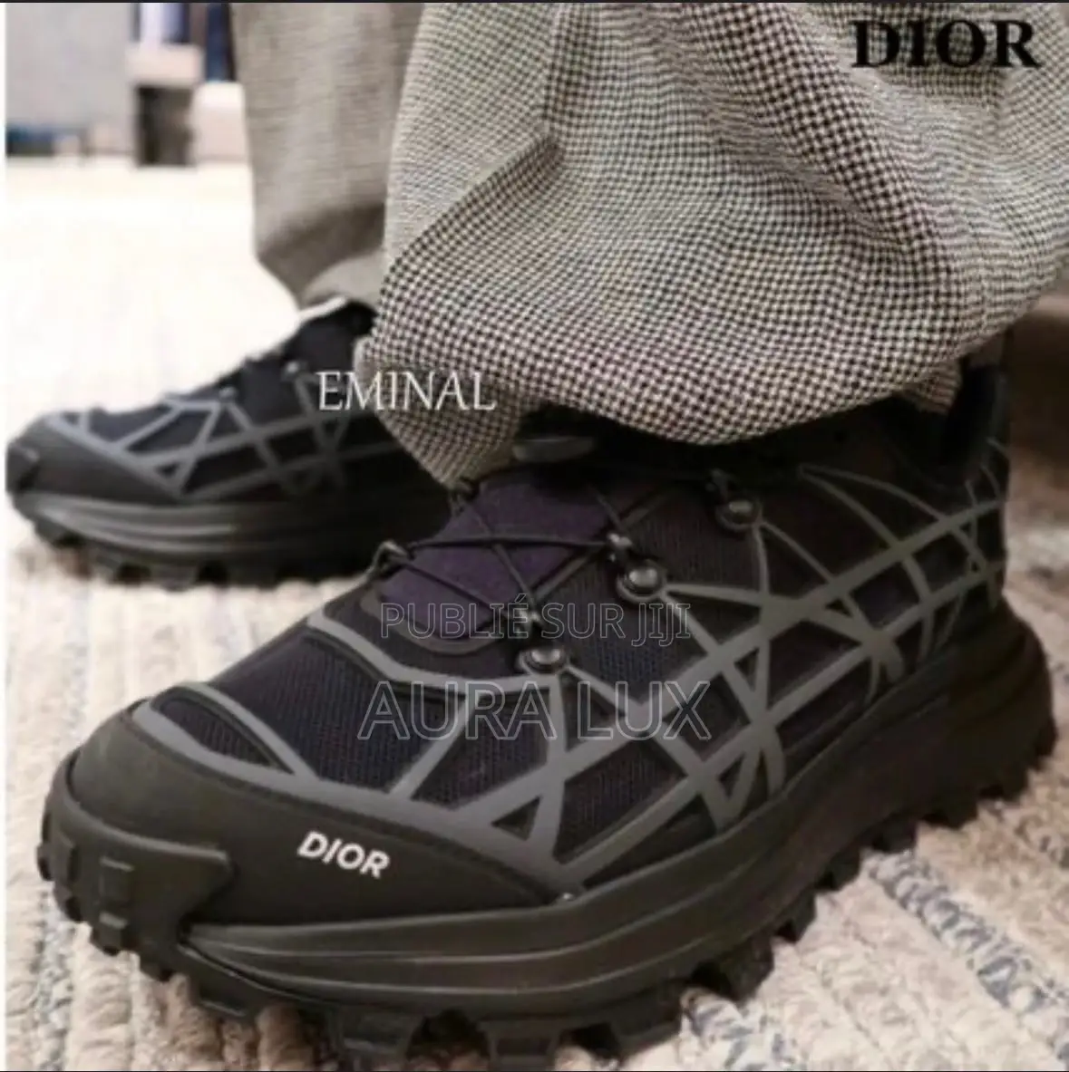 Original Dior B31 Traîners Noir Disponible