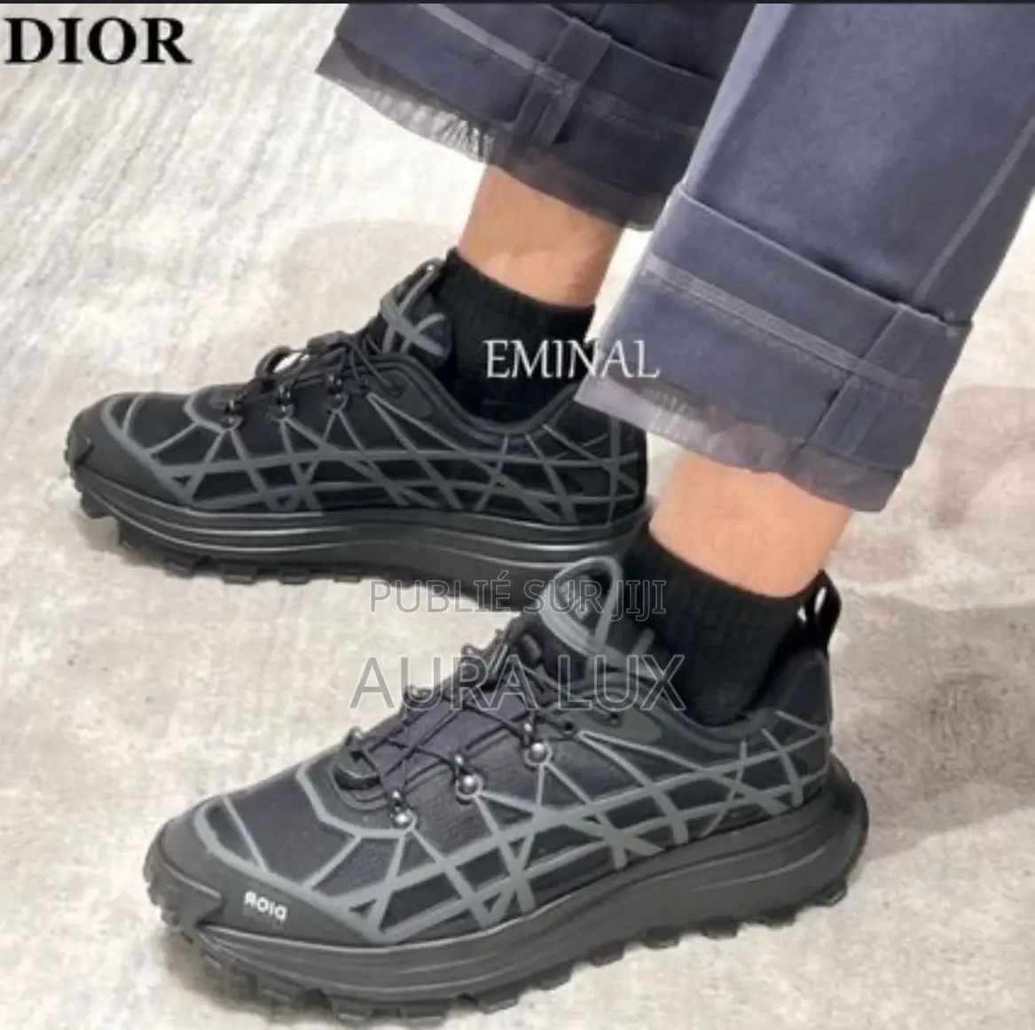 Original Dior B31 Traîners Noir Disponible
