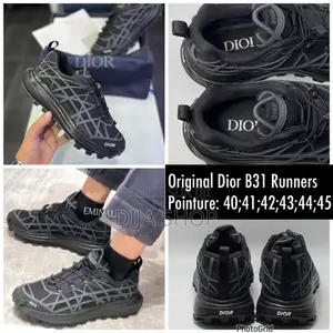 Original Dior B31 Traîners Black Disponible