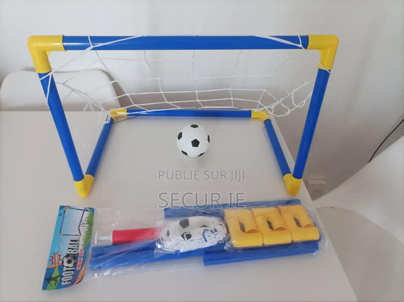 Mini Cage De Football+ Ballon Plastique