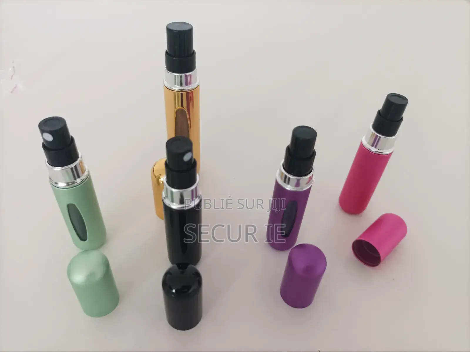 Lot De 5 Atomiseur De Parfum Portable Rempli De Parfum