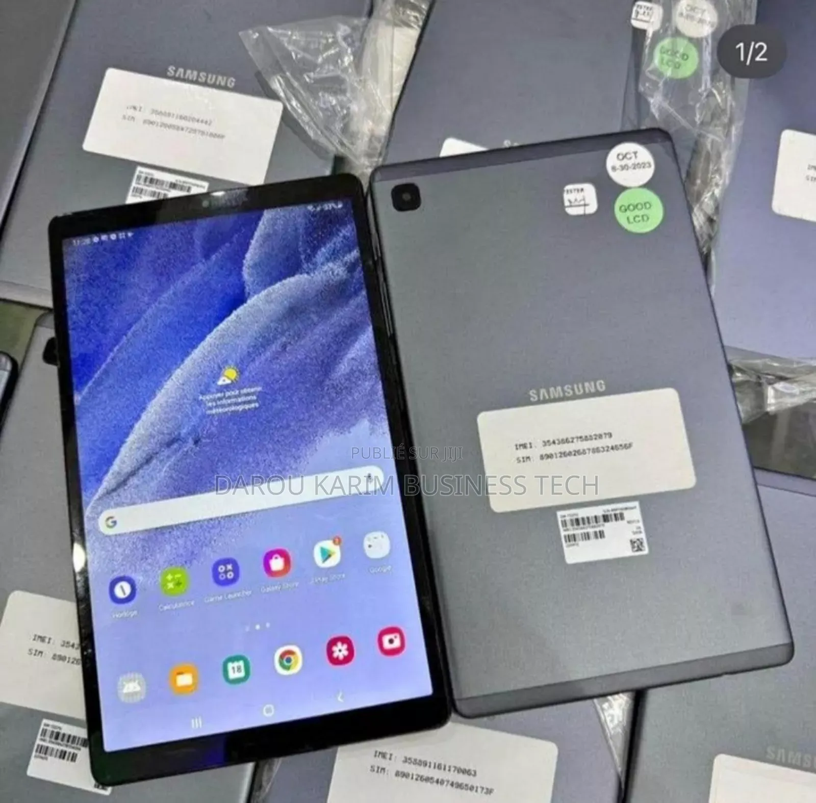 New Samsung Galaxy Tab A7 LTE 32 GB Gris