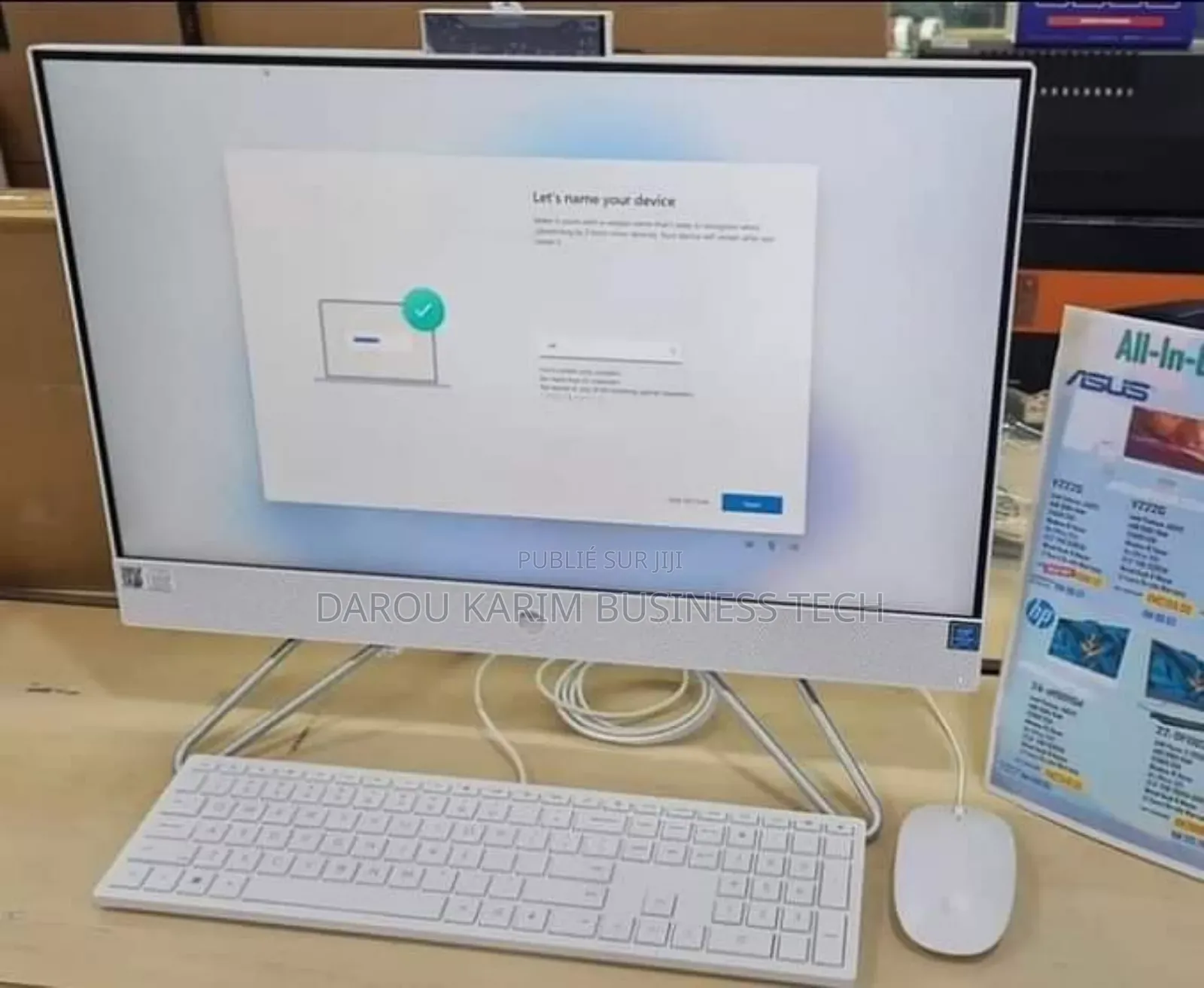 New HP 200 G4 All-in-One 8GB Intel Core I5 SSD 512GB