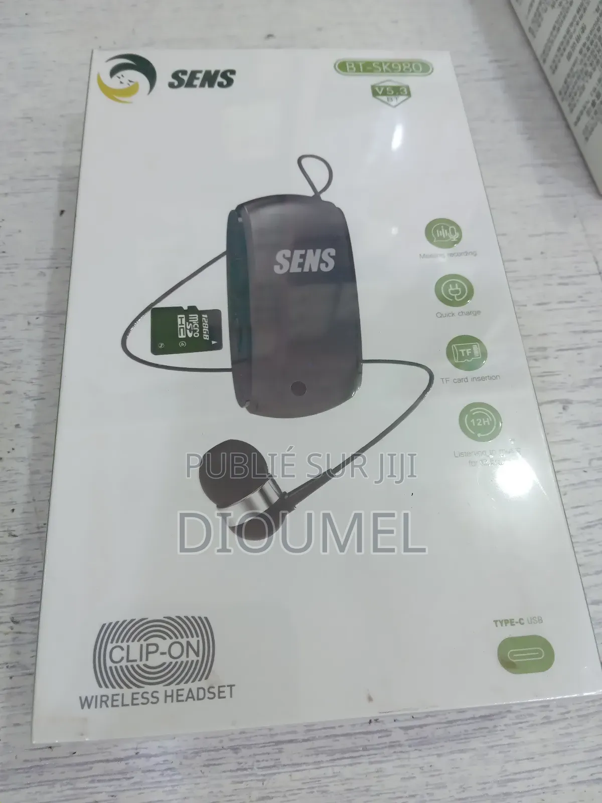Ecouteur Bluetooth Retractable Professional SENS