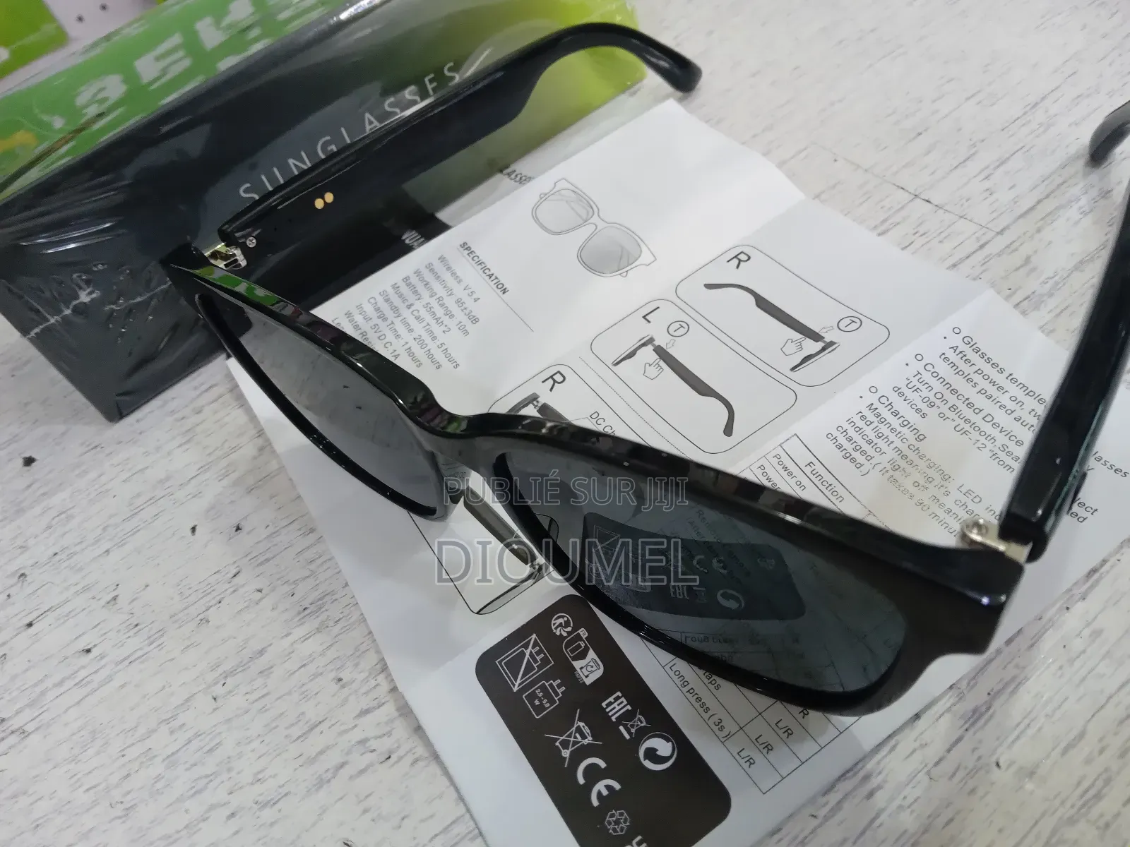 Lunette DE Soleil Avec Bluetooth