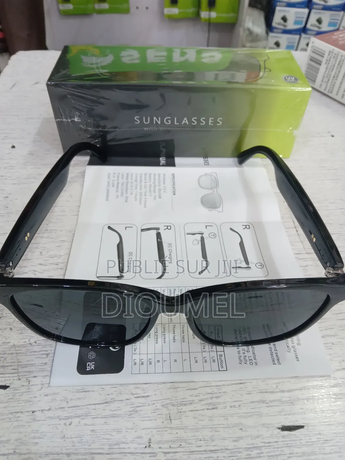 Lunette DE Soleil Avec Bluetooth