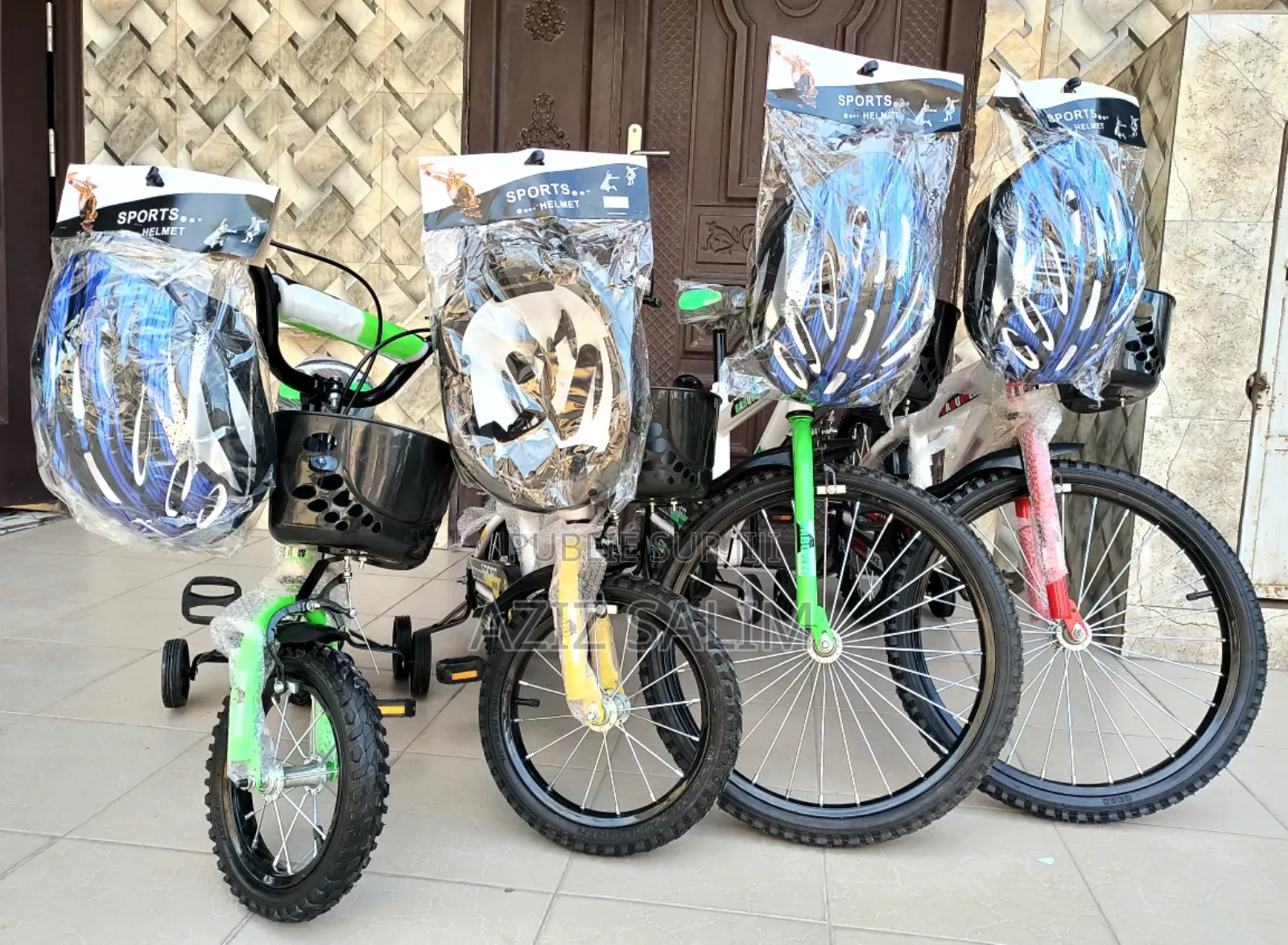 Velo Enfant + Casque Promo