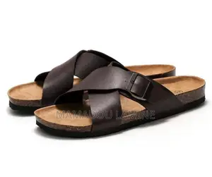 Chaussure Sandale Orthopedique Cuire Confortable