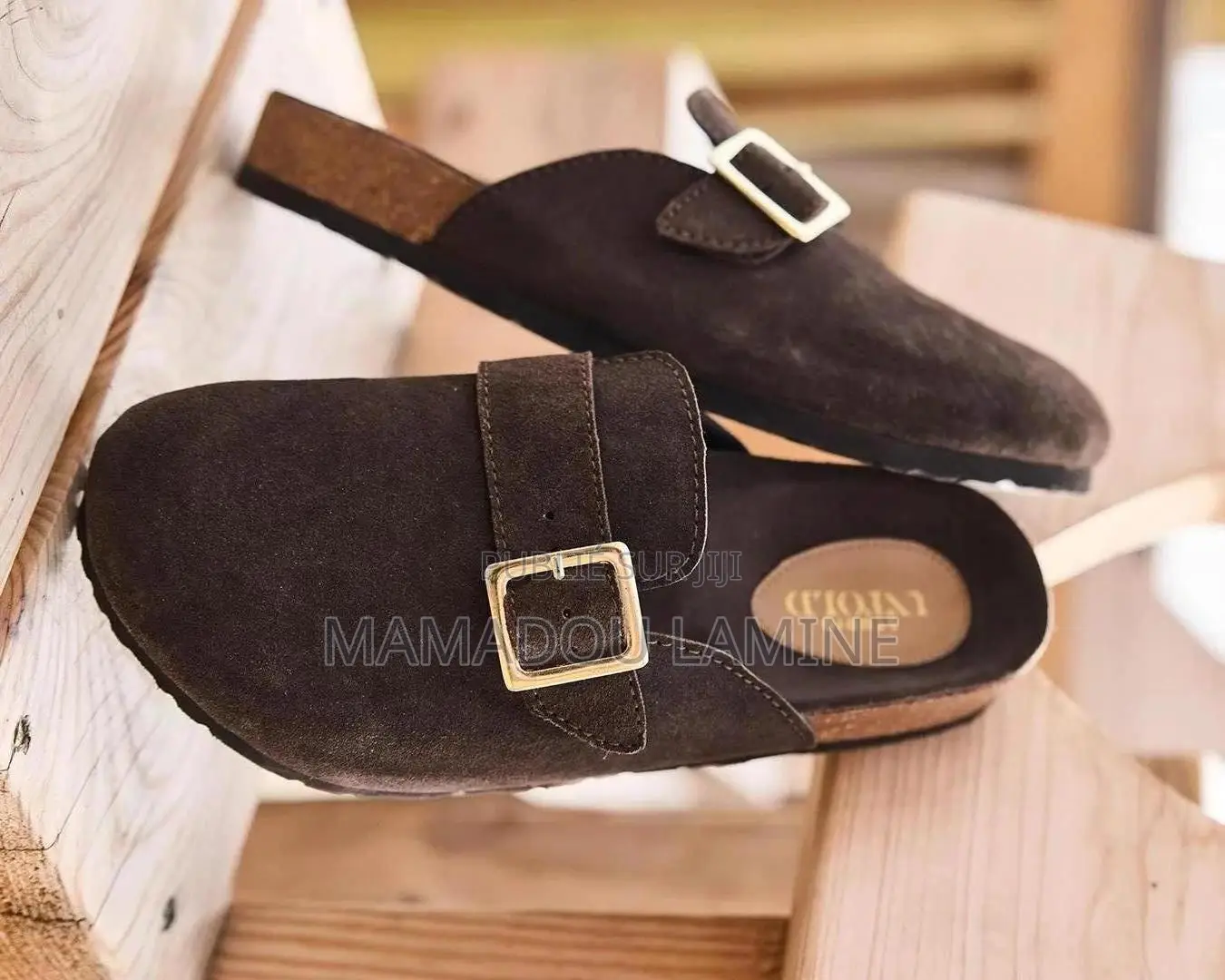 Chaussure Sandale Orthopedique Daim Confortable