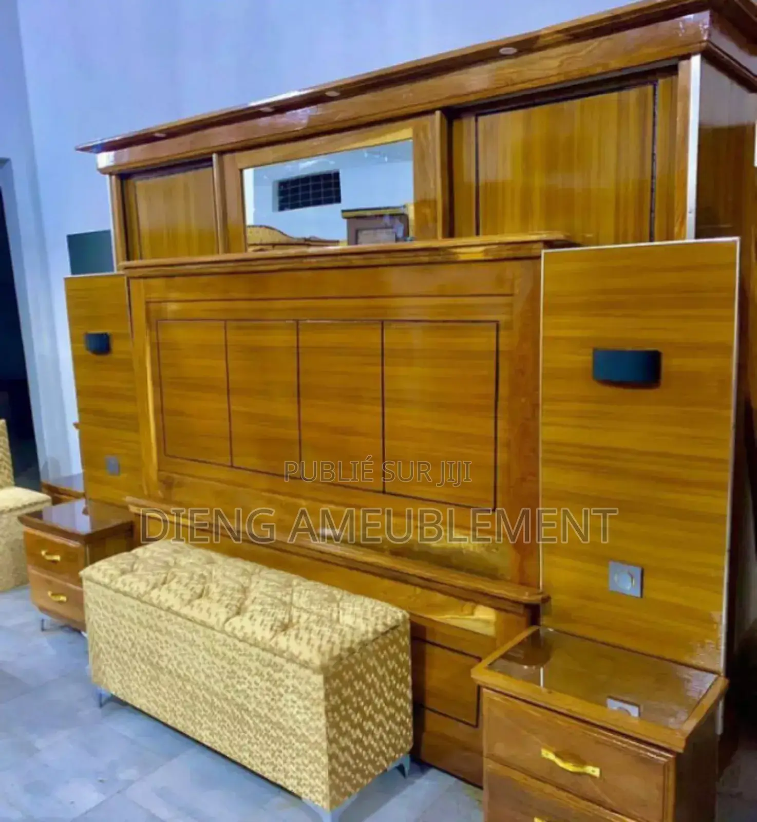 Chambre À Coucher Bois De Haute Qualité