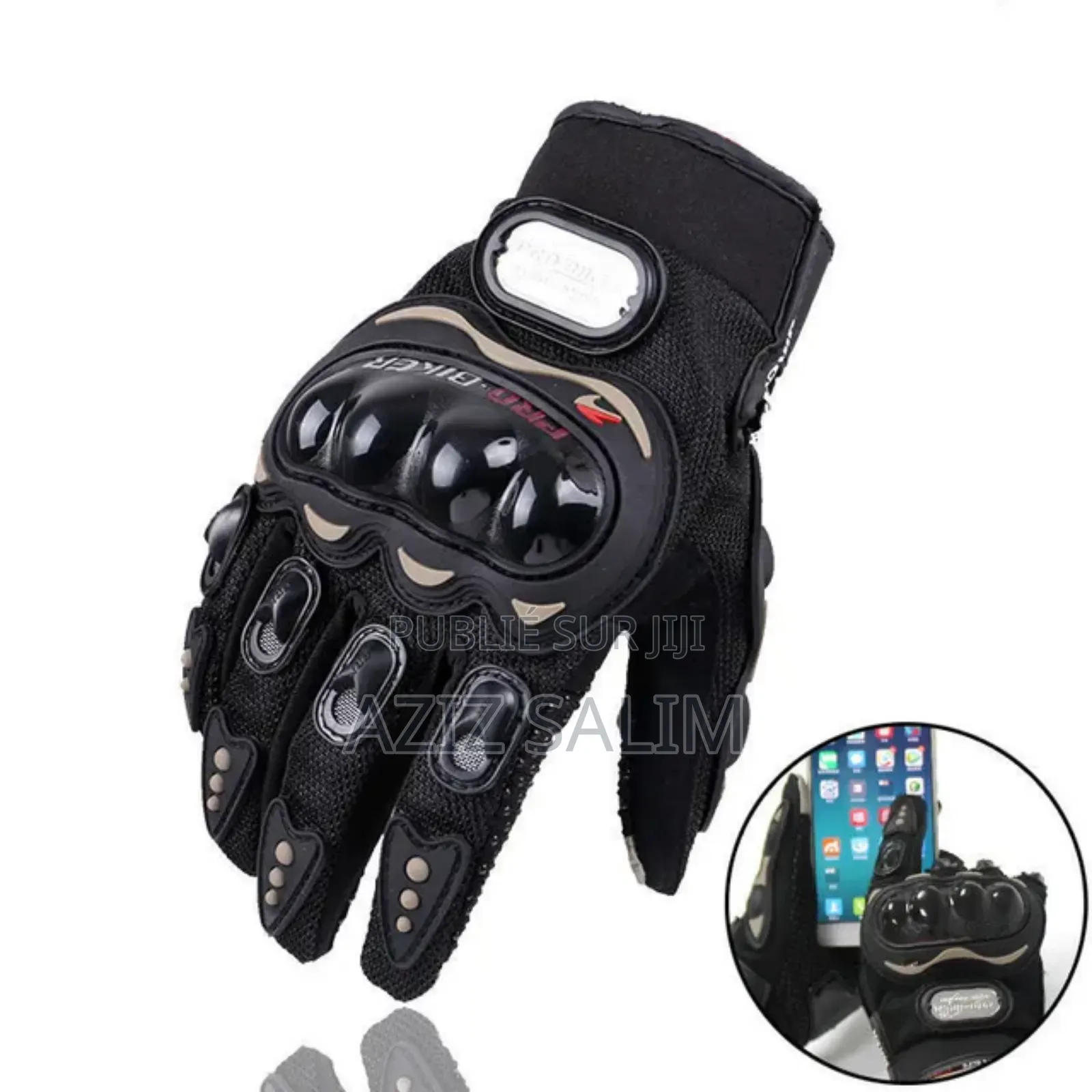 Gants Moto Vélo Protection Maximale