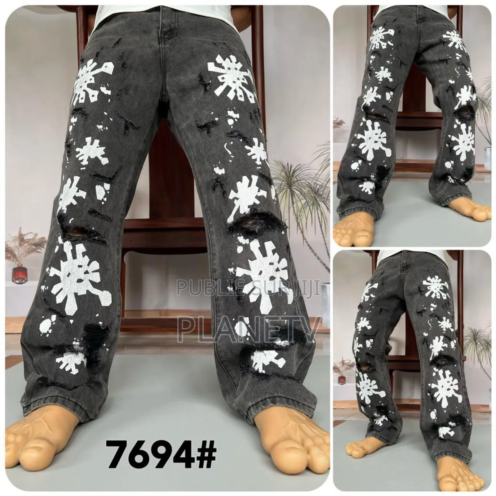 Pantalons Bas Large Original Disponible Nef