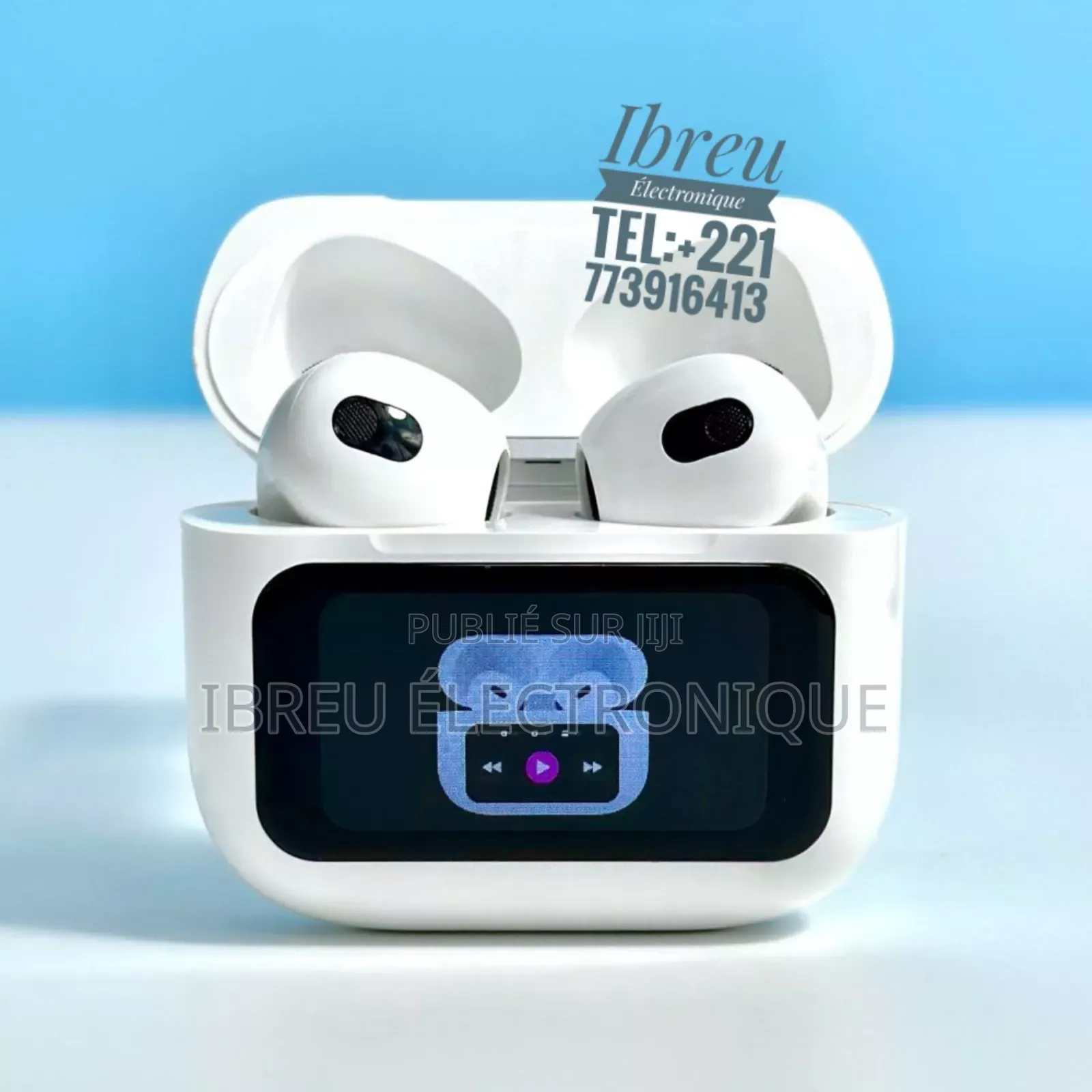 Airpods Avec Écran Led