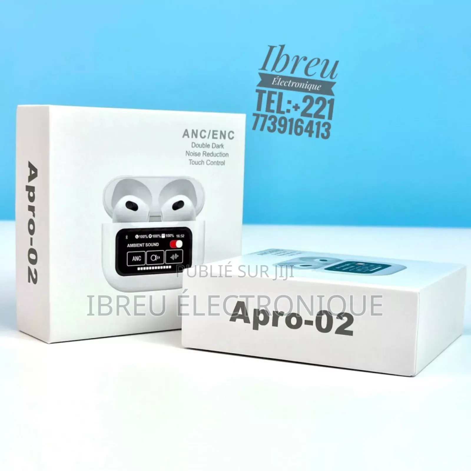 Airpods Avec Écran Led