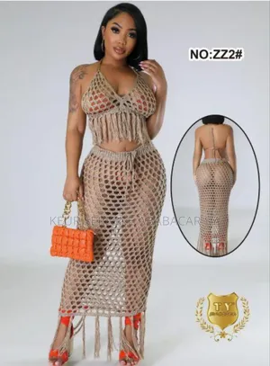 Ensemble Maille 2pièces Sexy Et Doux