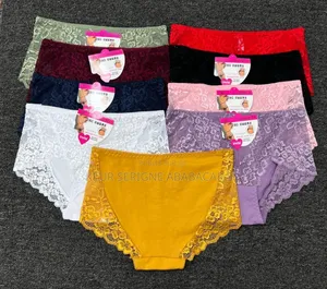 Photo - Slip Coton Dentelle Grande Taille Qualité Originale