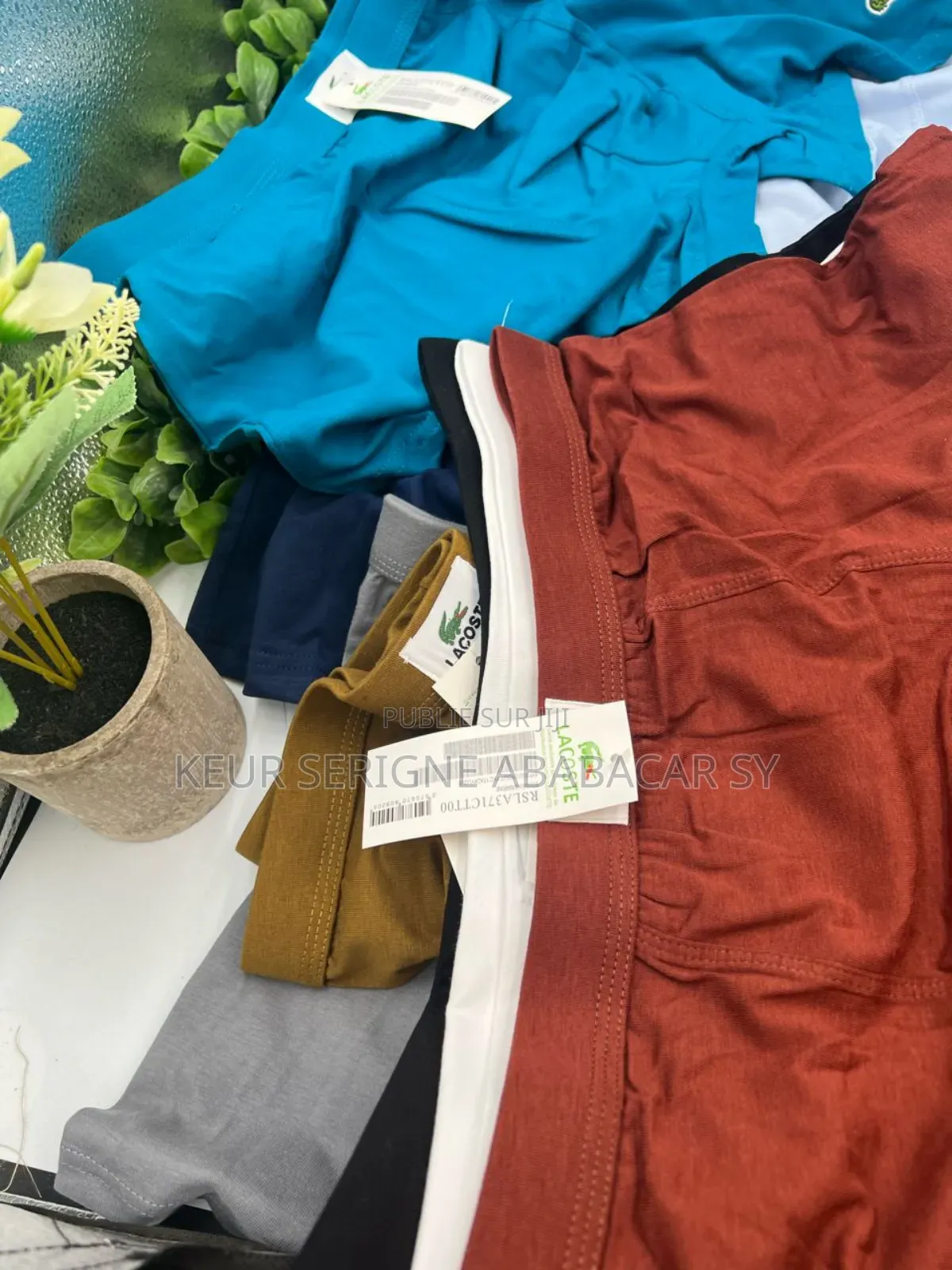 Caleçons LACOSTE Original 100% Coton