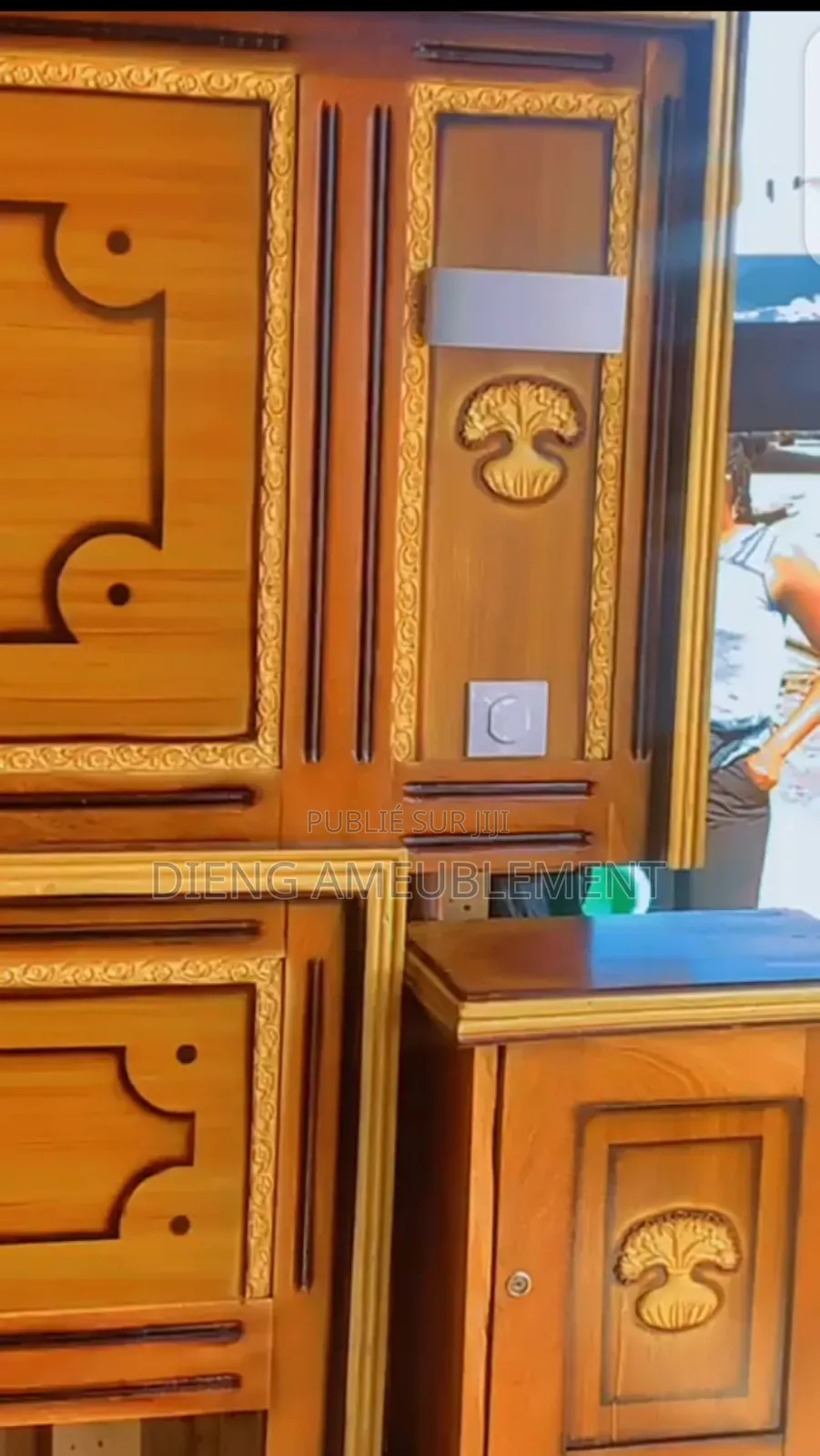 Chambre À Coucher Armoire 4 Battants